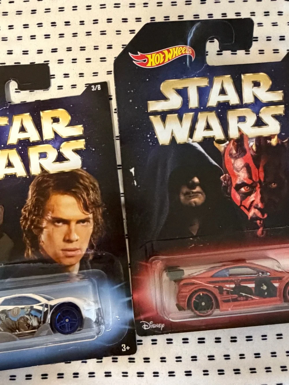 Hot Wheels Star Wars The Clone Wars Character Cars Lot of 6 – New in Package
